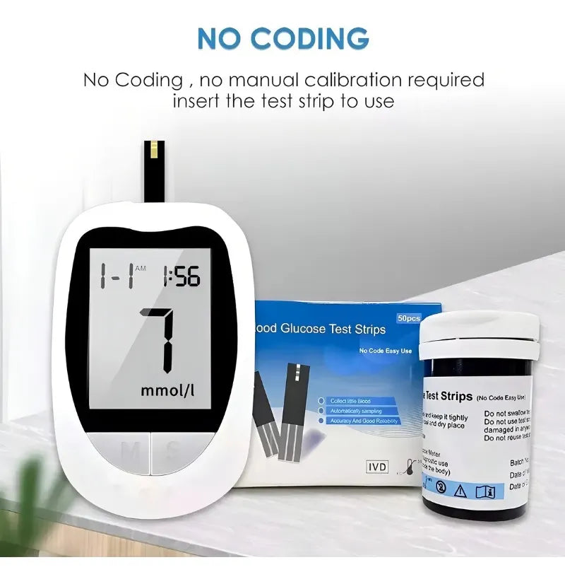 Glucometro Digital Medidor de Glucosa