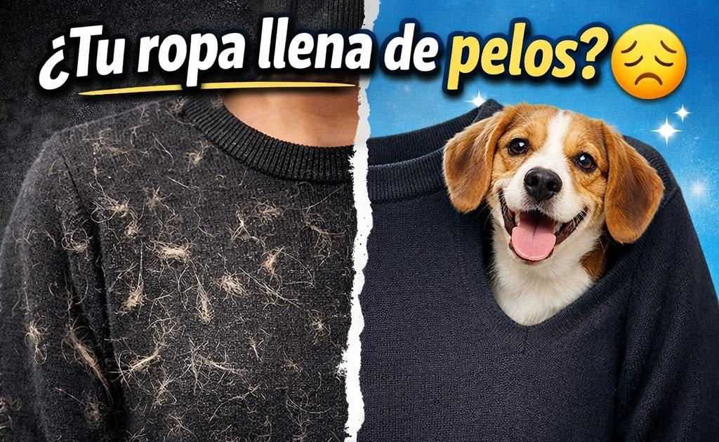 Guante Saca Pelos y Pelusas para Mascotas