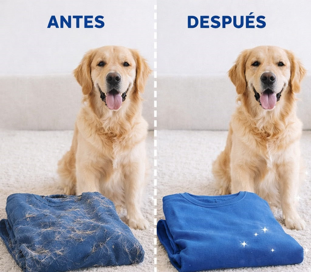 Guante Saca Pelos y Pelusas para Mascotas
